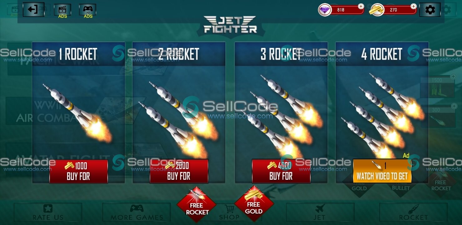 图片[4]-《Air Jet Fighter》源码-SellCode