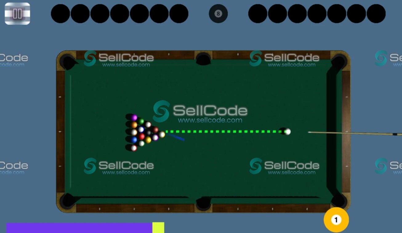 图片[3]-3D桌球《Pool Starter Kit》源码-SellCode