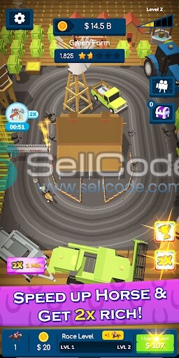 图片[2]-《Idle Life Tycoon : Horse Racing》源码-SellCode