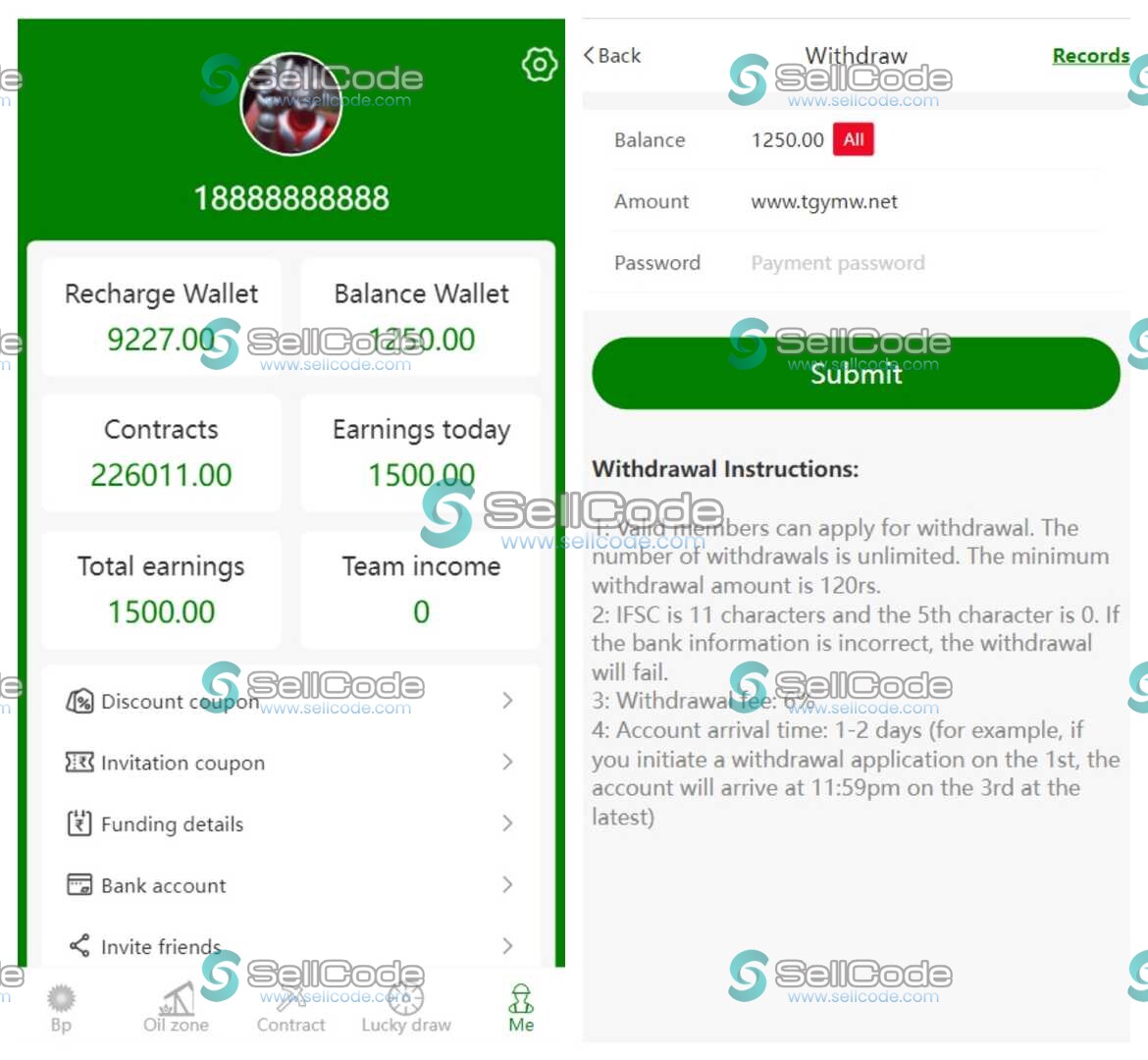 图片[5]-印度石油投资理财源码+视频教程-SellCode