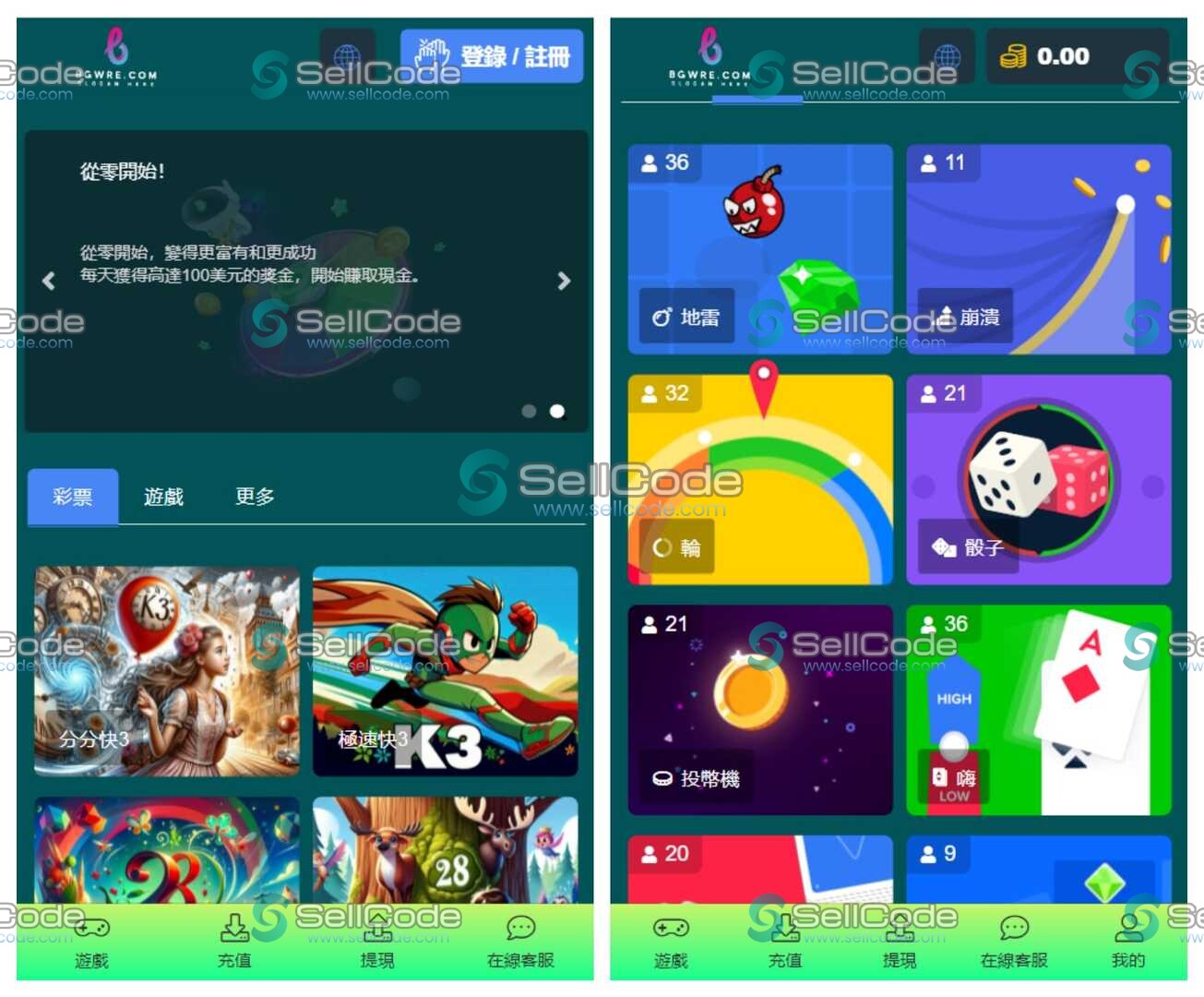 多语言即时投注BC源码-SellCode