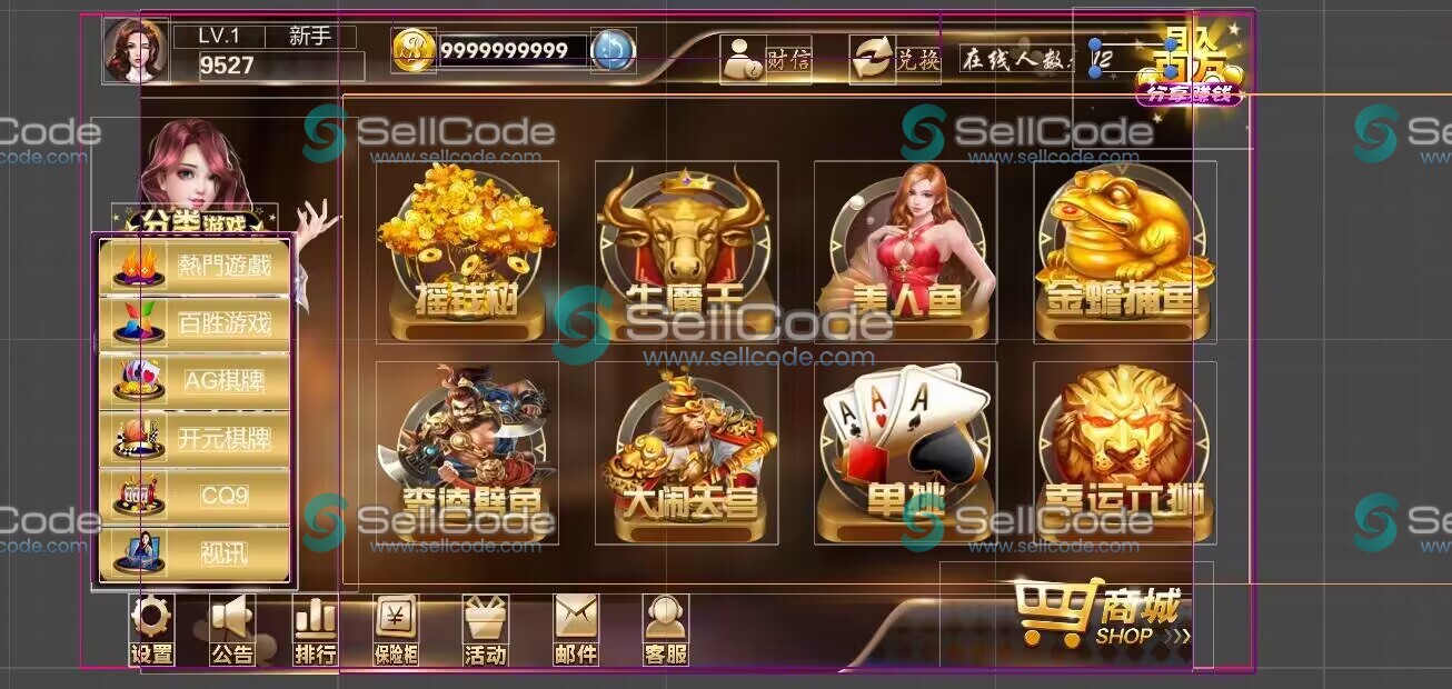 星力10XL-2开源码-SellCode