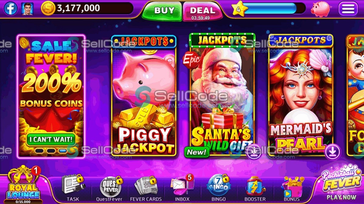 图片[2]-【置顶】《Cash Fever -Real Vegas Slots》源码-SellCode