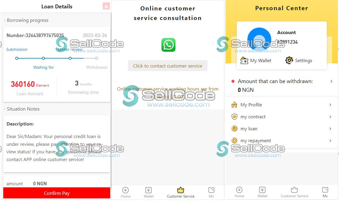 图片[2]-海外版英语小额贷款系统源码-SellCode