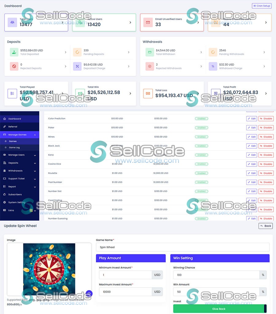 图片[5]-海外娱乐城游戏平台源码/竞猜/幸运转盘/支持多语言/虚拟币支付-SellCode