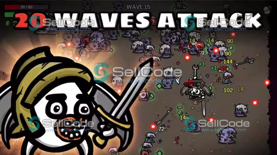 图片[3]-《土豆兄弟(Brotato)》 源码-SellCode