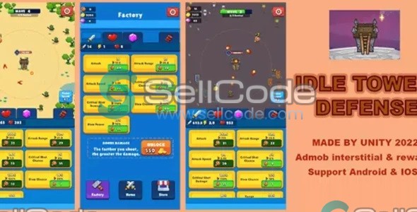 《Idle Tower Defense》源码-SellCode