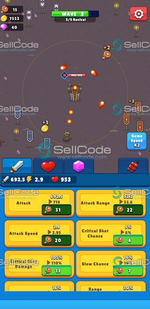 图片[2]-《Idle Tower Defense》源码-SellCode