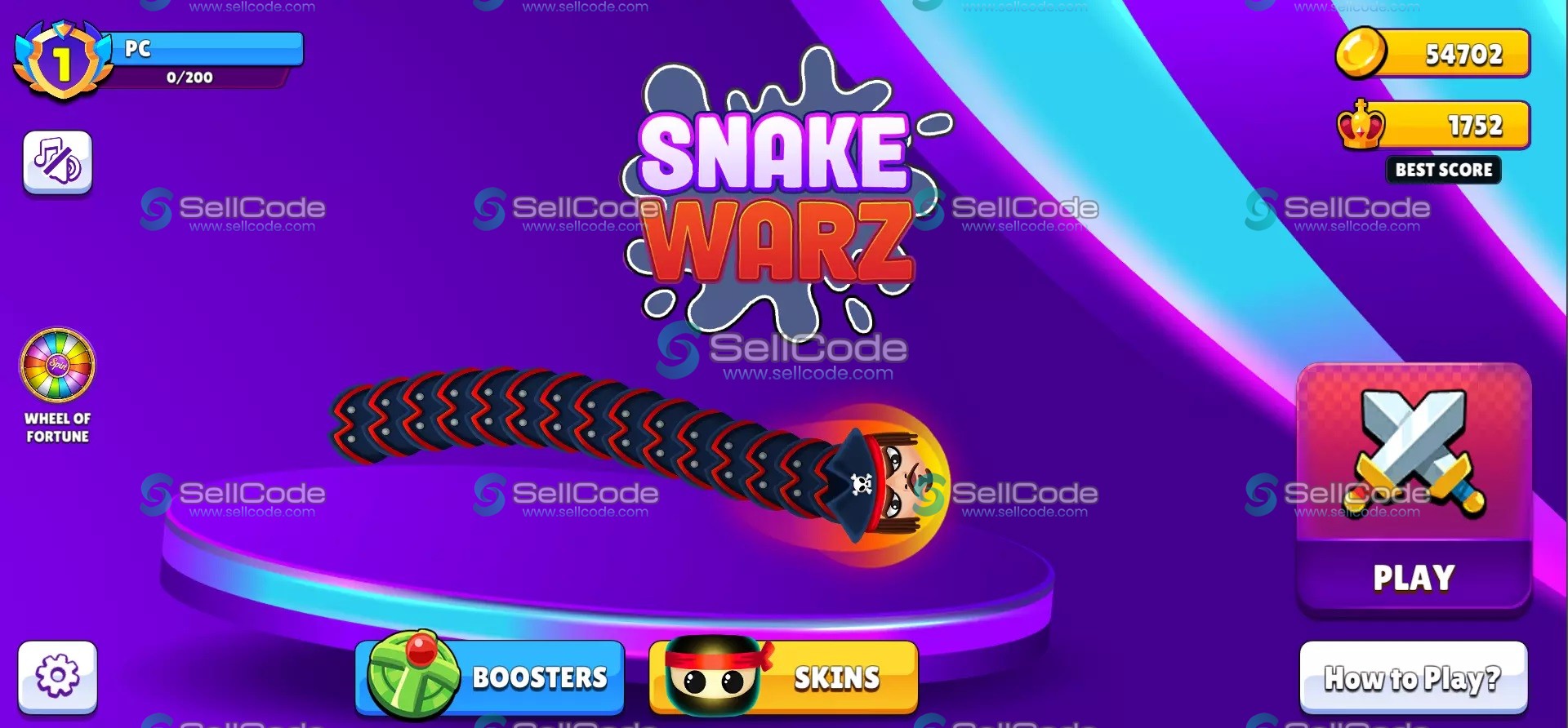 图片[2]-贪吃蛇《Snake Warz IO》源码-SellCode