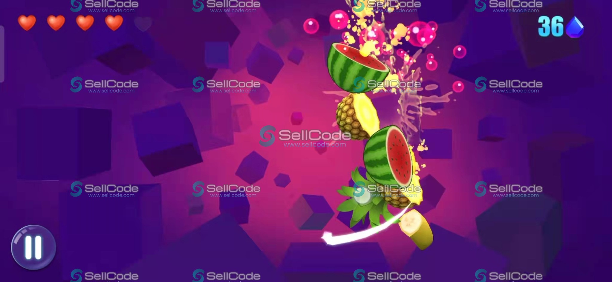 图片[2]-Cocos3.X《疯狂切水果》源码-SellCode