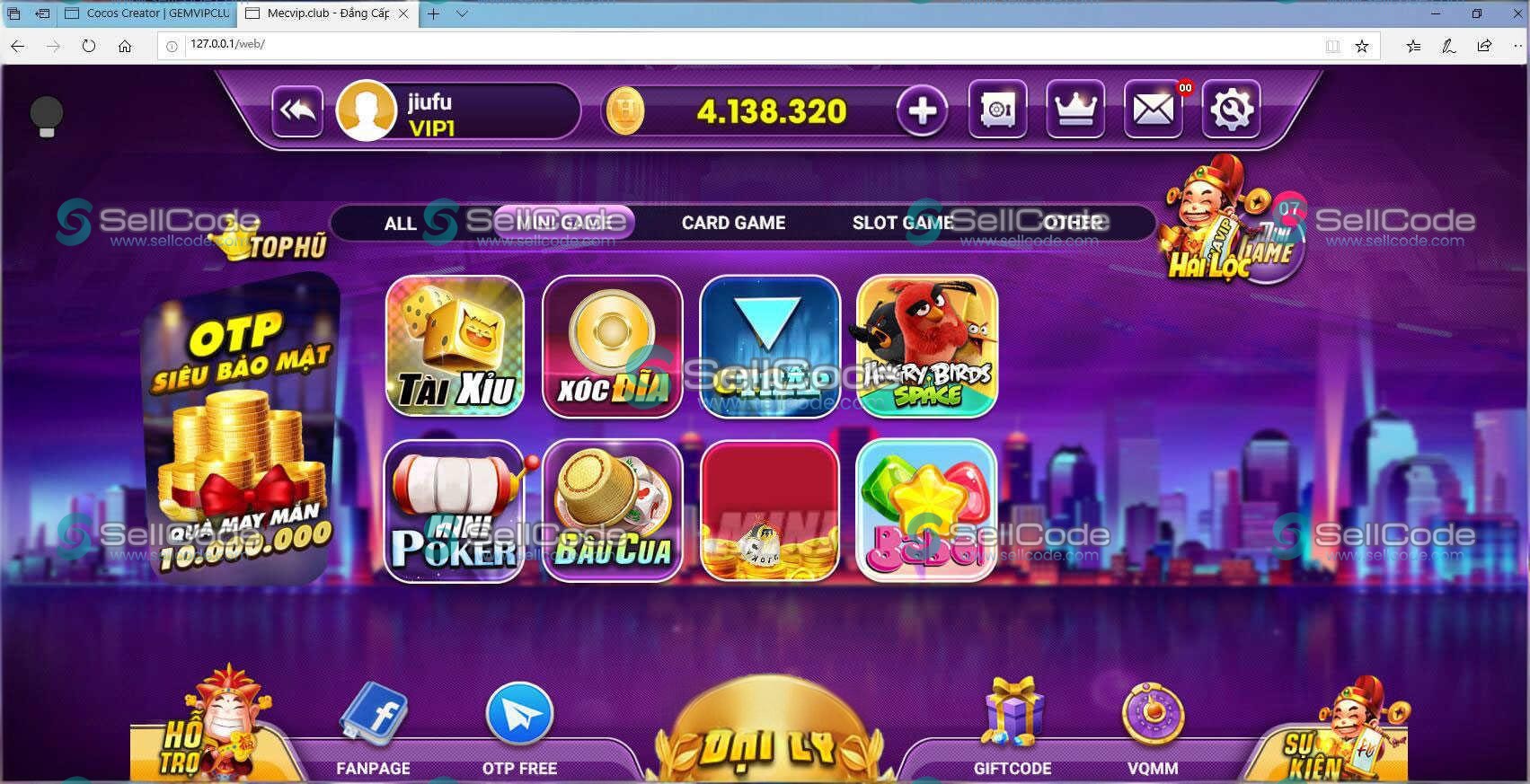 图片[2]-越南糖果鱼虾蟹游戏源码/有机器人陪玩系统-SellCode