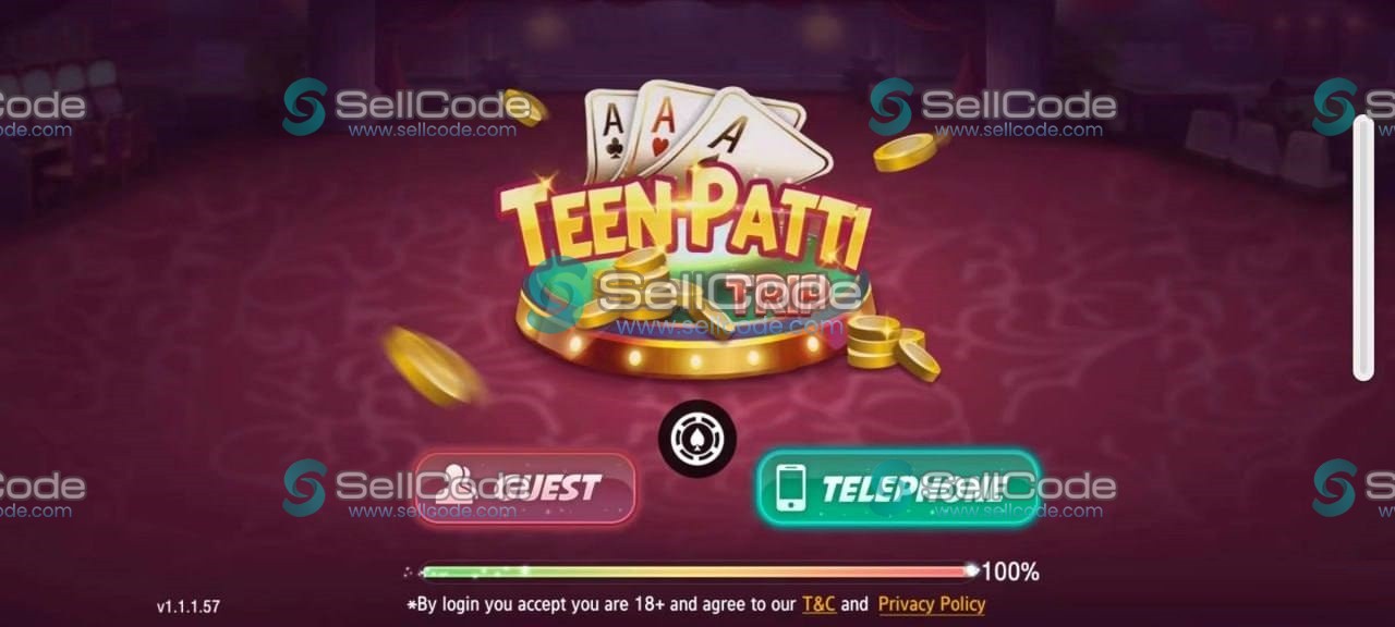 网狐二开印度《TeenPatti Trip》源码-SellCode