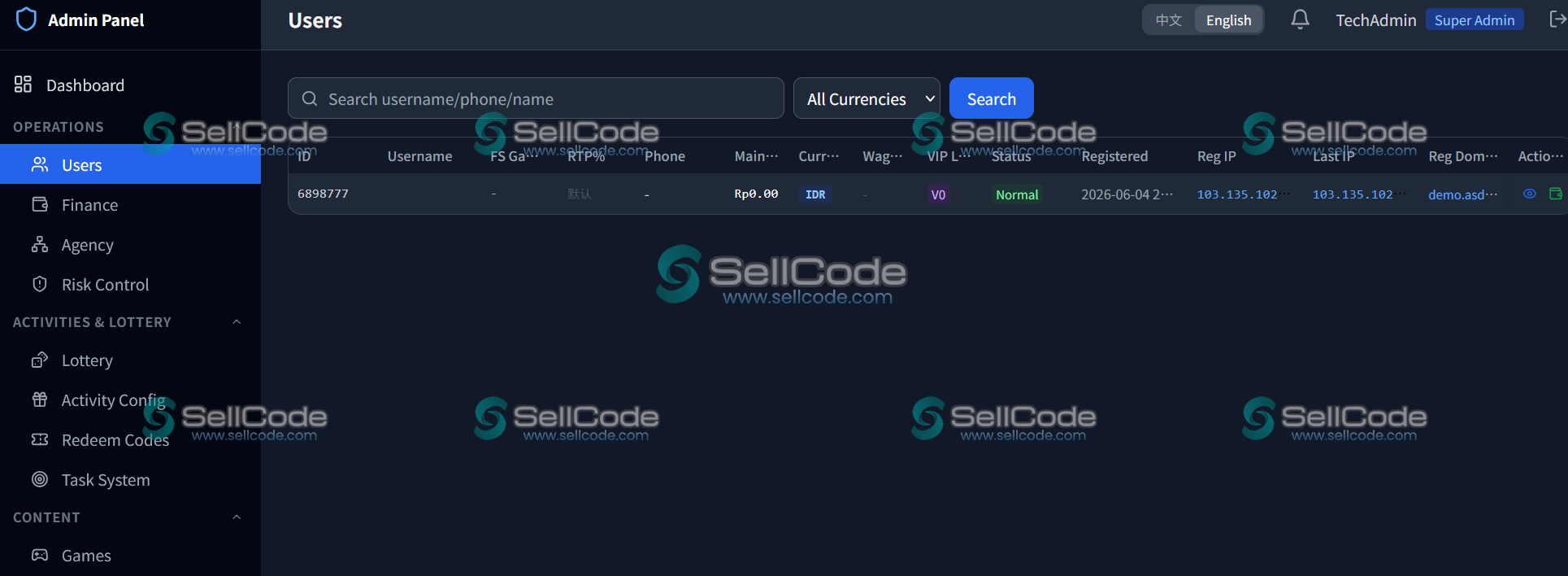 图片[15]-最新综合盘包网源码/PG包网/棋牌电子/FS接口-SellCode