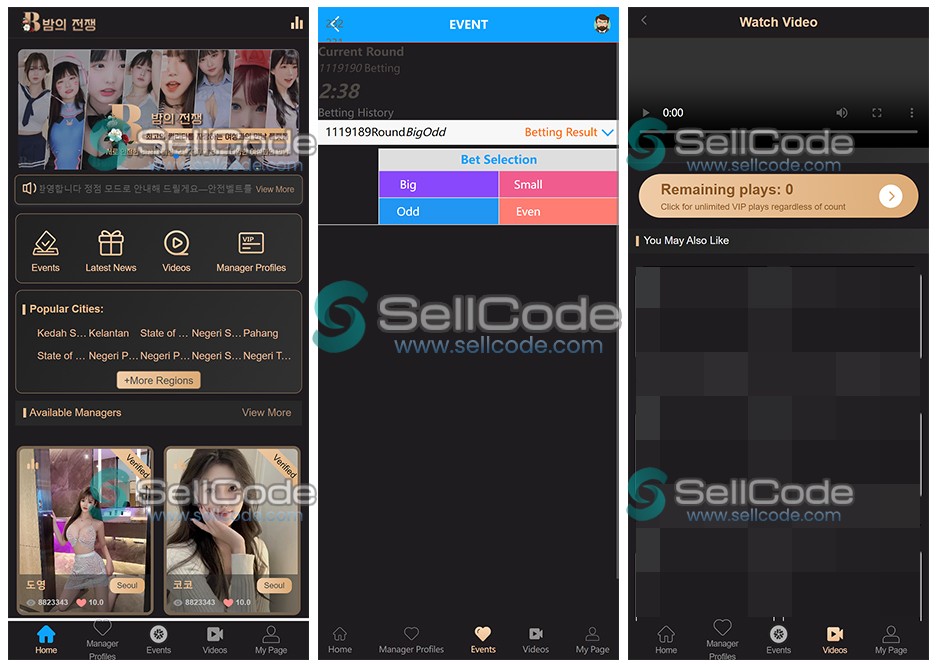 图片[2]-中日韩三国语言视频打赏空降约会源码-SellCode